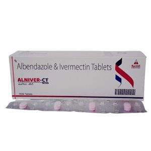 Albendazole 400 Mg + Ivermectin 6 Mg Chewable Tab