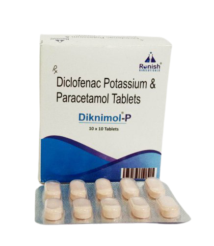 Diclofenac Potassium 50 Mg + Paracetamol 325 Mg