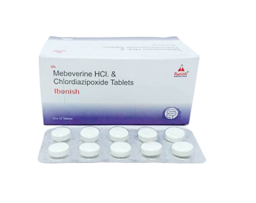 Mebeverine 135Mg+ Chlordiazepoxide 5 Mg Tablets