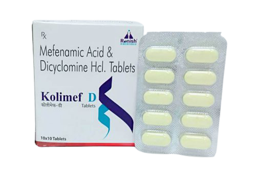 Mefenamic Acid 250Mg + Dicyclomine 10 Mg