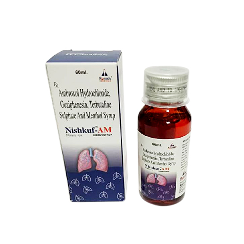 Ambroxol15 Mg + Guaiphenesin 50Mg + Terbutaline 1.25 Mg + Menthol1 Mg/5Ml