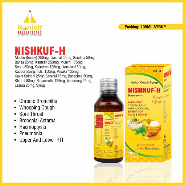 NISHKUF-H 100ml syrup