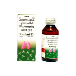 Dextromethorphan 10 Mg + Chlorpheniramine 2 Mg/ 5Ml