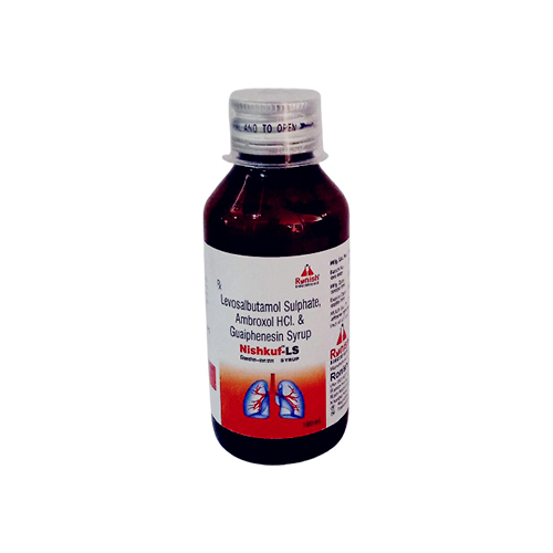 Levosalbutaomol 1Mg+Ambroxol Hydrochloride 30Mg+ Guaiphenesin 50Mg/5Ml