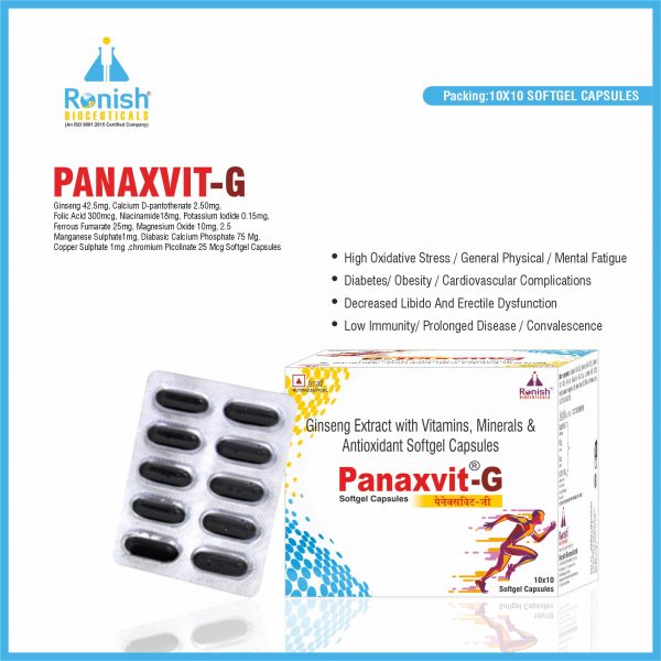 PANAXVIT-G 10X10 CAPSULES SG