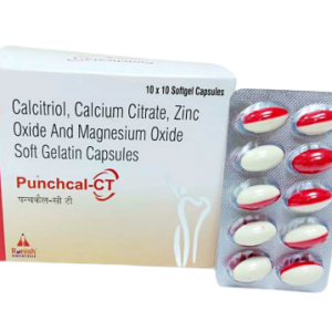 Calcitriol 0.25Mcg, Calcium Citrate 425Mg, Zinc 20 Mg ,Magnesium Oxide 40 Mg