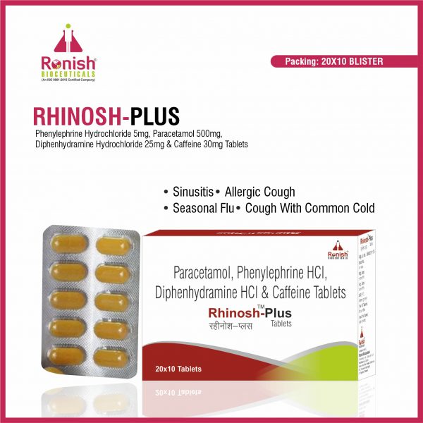 RHINOSH-PLUS 20X10 BLISTER TAB