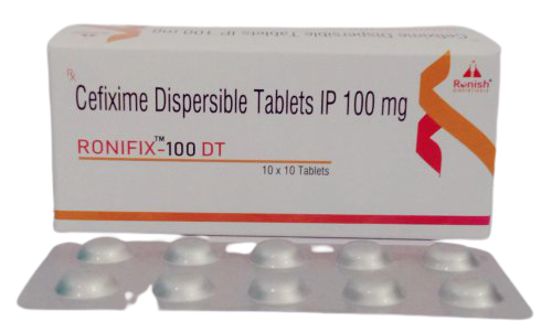 Cefixime 100 Mg Dispersible Tablet