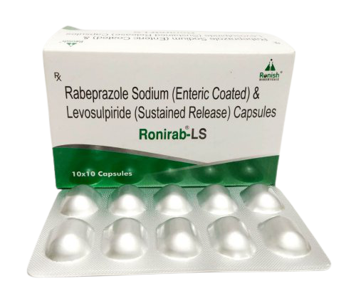 Rebeprazole (Enteric Coated) 20 Mg + Levosulpiride 75 Mg S.R (Aa)