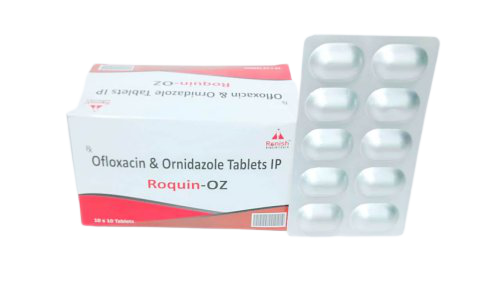 Ofloxacin 200 Mg + Orindazole 500 Mg (Aa)