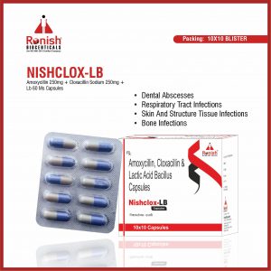 NISHCLOX-LB 10X10 BLISTER CAP