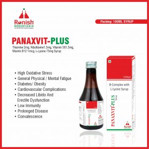 PANAXVIT-PLUS 100ML SYRUP