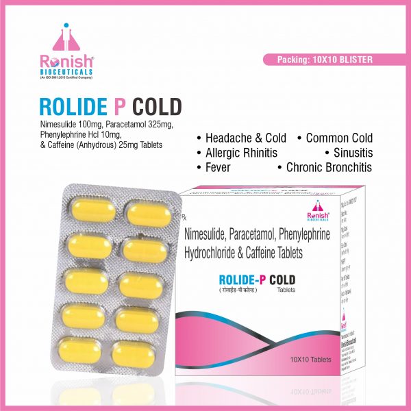 ROLIDE P COLD 10X10 TAB BLS