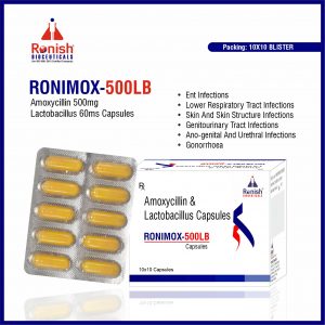 RONIMOX-500LB 10X10 BLISTER CAP