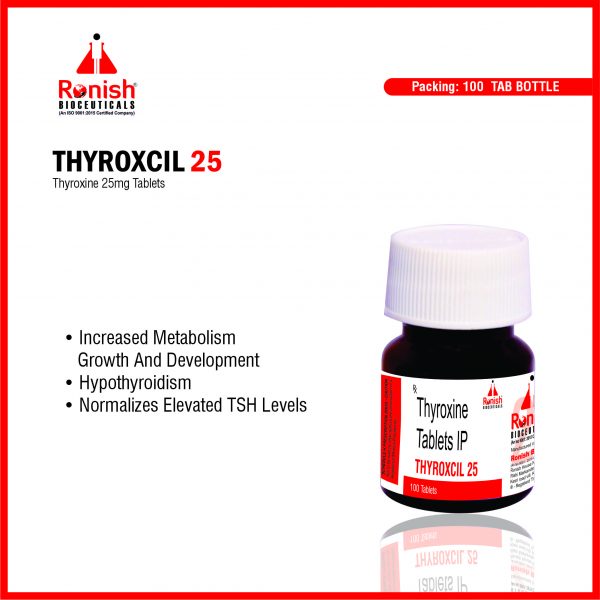THYROXCIL 25 100 TAB BOTT