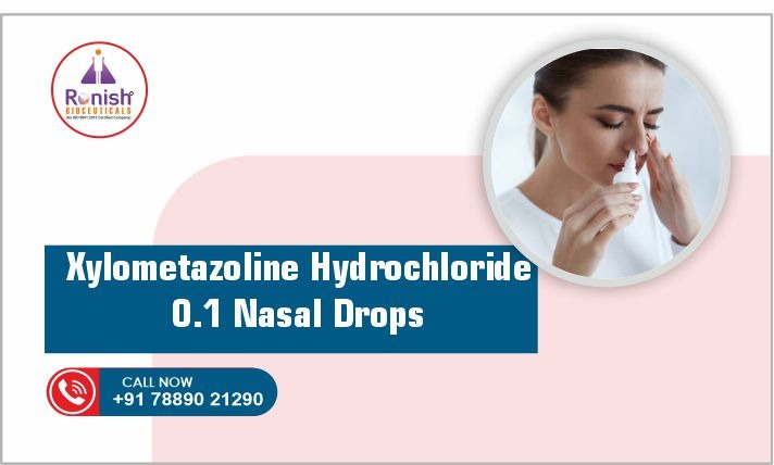 Xylometazoline Hydrochloride 0.1 Nasal Drops
