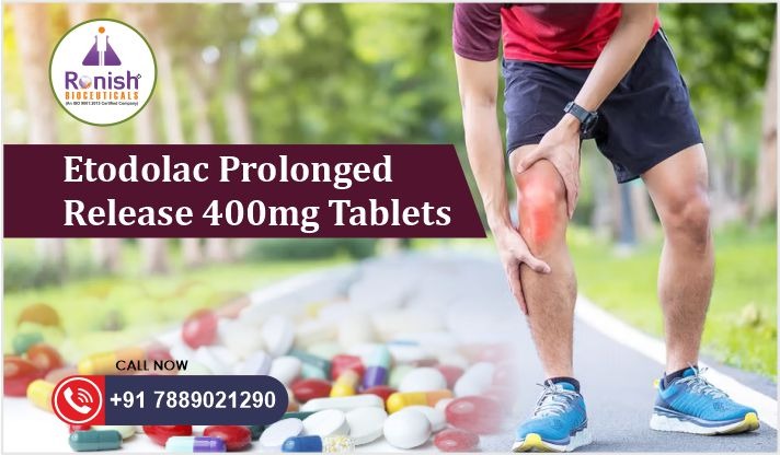 Etodolac Prolonged Release 400mg Tablets