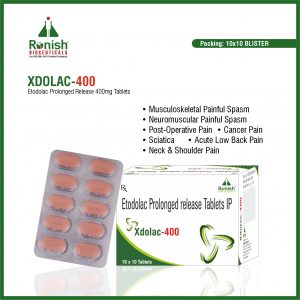XDOLAC-400 10X10 BLISTER TAB