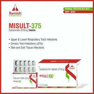 MISULT 375 - SULTAMICILLIN 375MG