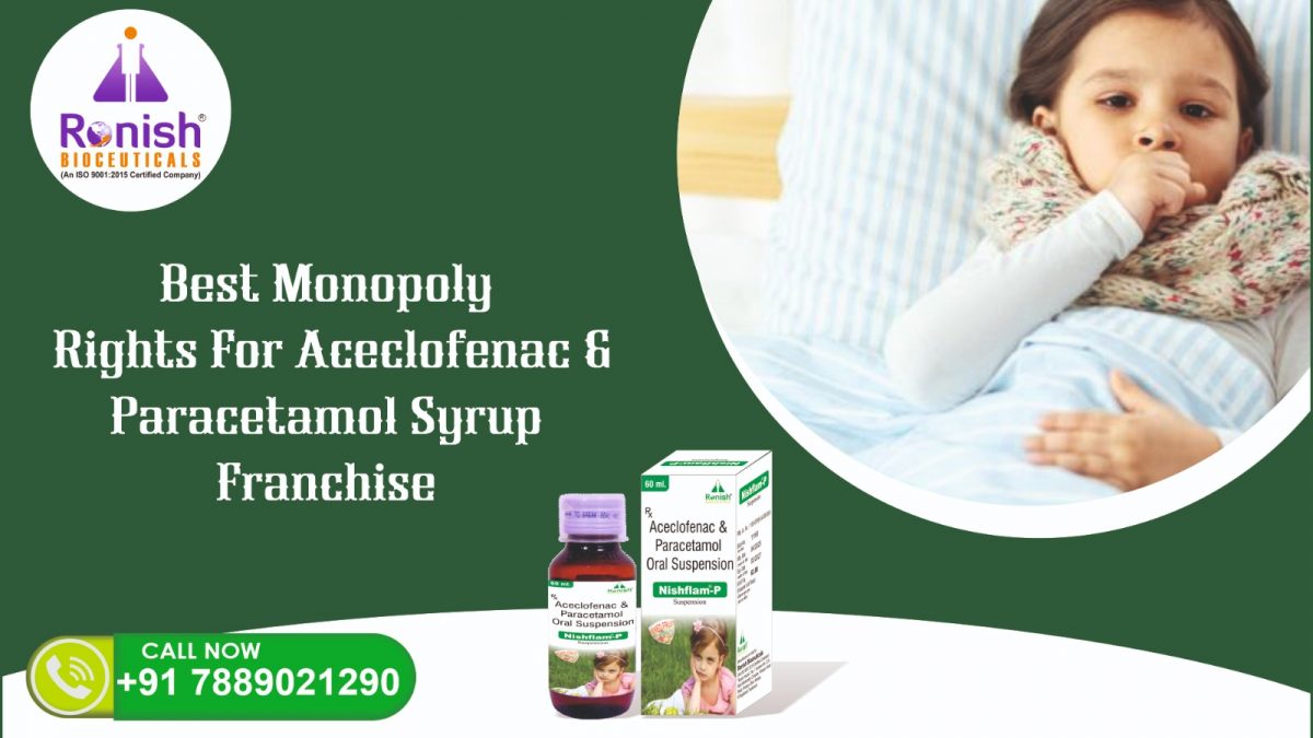NISHFLAM P - ACECLOFENAC 25MG + PARACETAMOL 125MG SYP 5ML