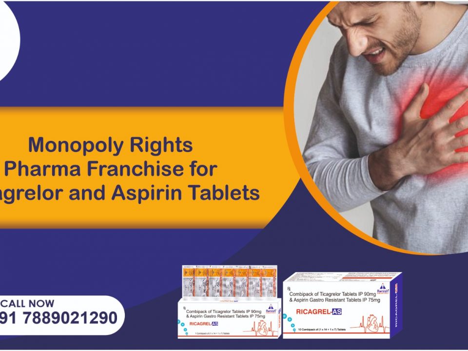 RICAGREL AS - TICAGRELOR 90MG + ASPIRIN 75MG TABLETS