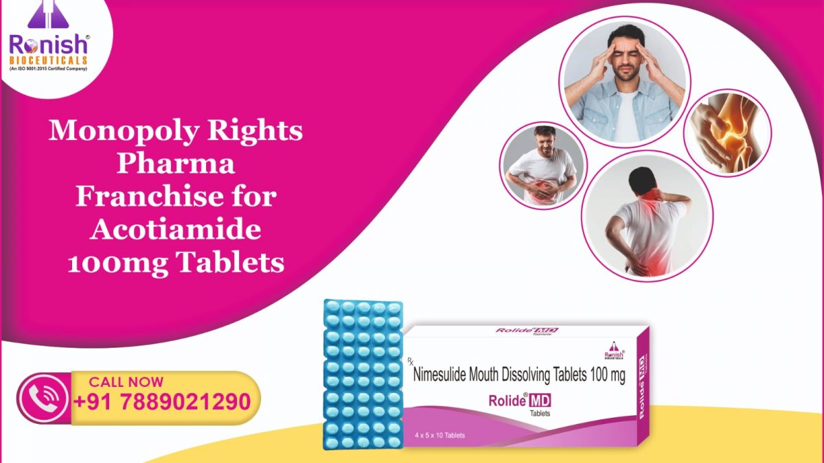 ROLIDE MD - NIMESULIDE 100MG MOUTH DISSOLVING TABLETS