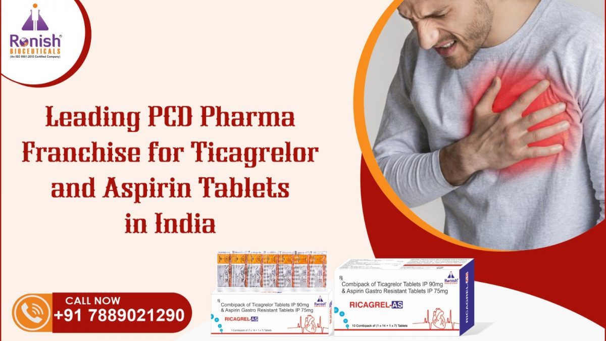 RICAGREL AS - TICAGRELOR 90MG + ASPIRIN 75MG TABLETS
