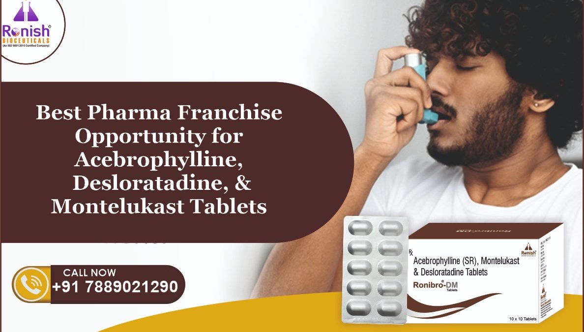 RONIBRO DM - ACEBROPHYLLINE 200MG + DESLORATADINE 5MG + MONTELUKAST 10MG TABLETS