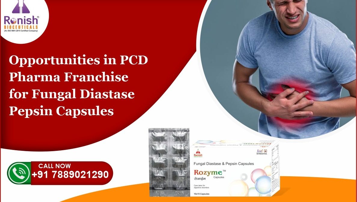 ROZYME - FUNGAL DIASTASE 18.75 MG & PEPSIN 12.50 MG CAPSULES