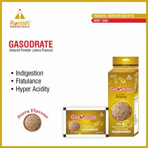 GASODRATE - ANTACID POWDER (JEERA FLAVOUR) SACHETS