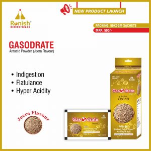 GASODRATE - ANTACID POWDER (JEERA FLAVOUR) SACHETS