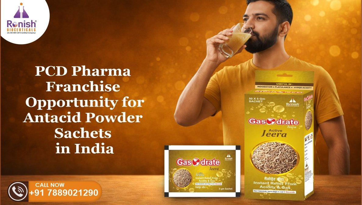 GASODRATE - ANTACID POWDER (JEERA FLAVOUR) SACHETS