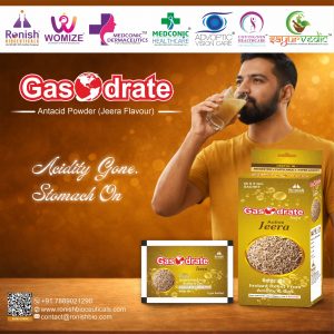GASODRATE - ANTACID POWDER (JEERA FLAVOUR) SACHETS (2)