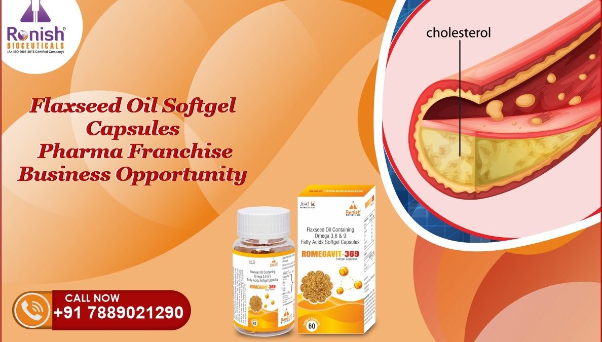 ROMEGAVIT 369 - FLAXSEED OIL 500MG SOFTGEL CAPSULES