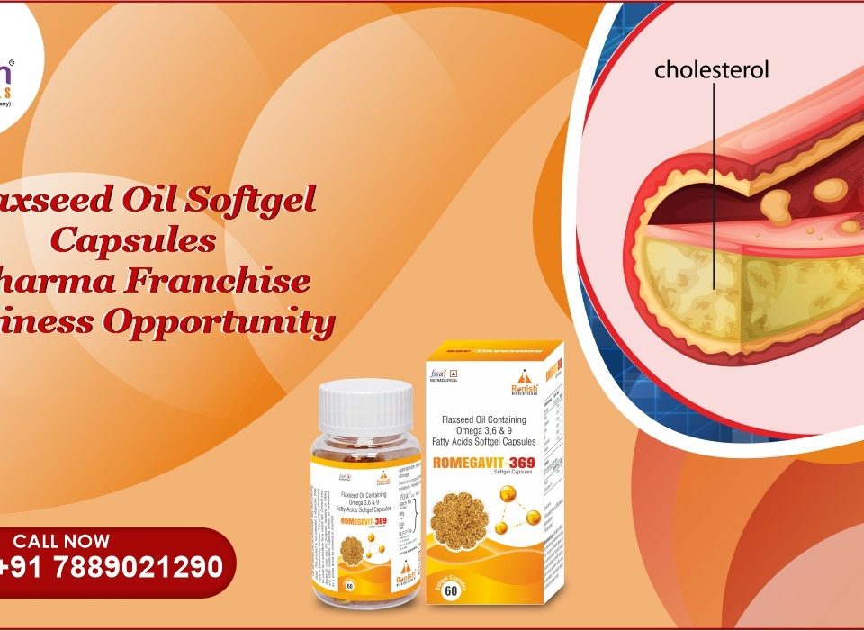 ROMEGAVIT 369 - FLAXSEED OIL 500MG SOFTGEL CAPSULES