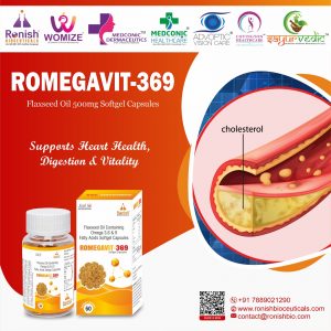 ROMEGAVIT 369 - FLAXSEED OIL SOFTGEL CAPSULES